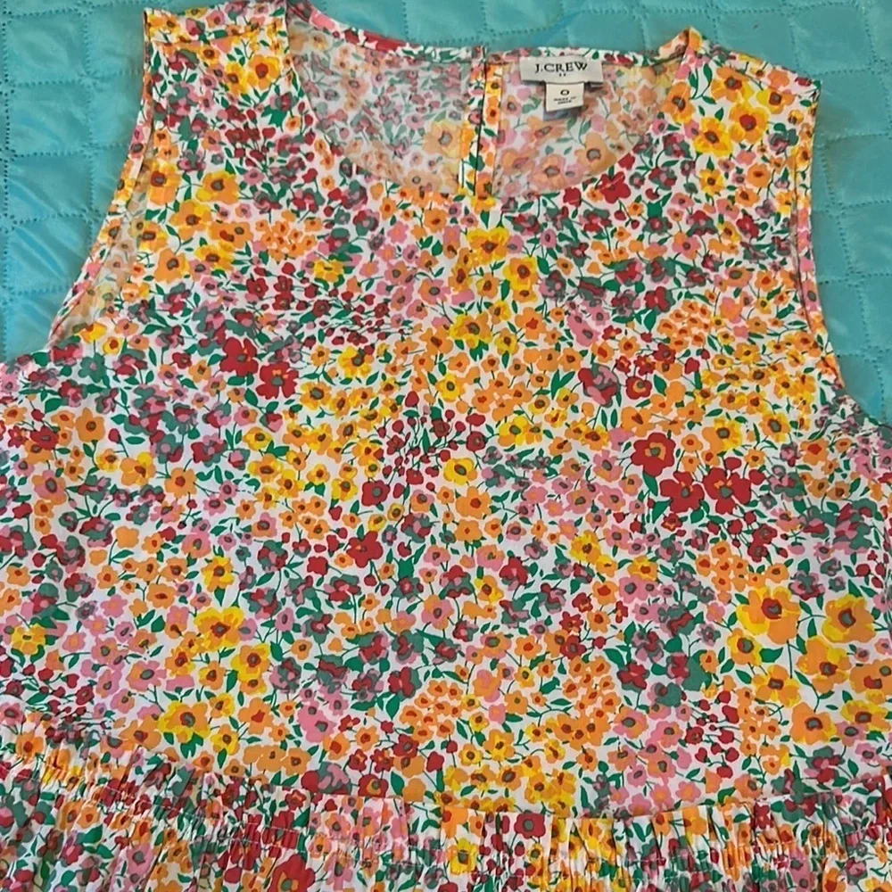 J. Crew bright floral